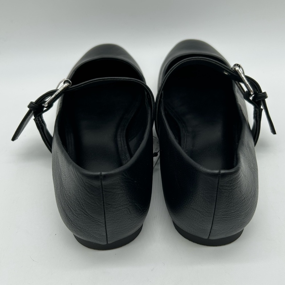 DV by Dolce Vita Black Mary Jane Flats with Silver Buckle – Size 9 NWB - Picture 6 of 10